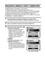 Page 93Español90
INICIALIZACIÓN DE LA MEMORIA DE LA TARJETA Y LA MEMORIA INTERNA
Se debe formatear una tarjeta con esta cámara:
iDespués de la compra, cuando se use por primera vez, o
iSi fue formateada con un ordenador personal o con otra cámara digital.
La tarjeta no se puede formatear si el conmutador de protección contra 
escritura está en la posición de “LOCK (BLOQUEO)”. Siga con el 
procedimiento de formateo después de situar el conmutador en la posición 
de desbloqueo  (consulte la página 67).
1 Para...