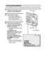 Page 42English36
Zoom jump playback
You can magnify a portion of a still image to check the accuracy of the focus.
1 Display a still image to view 
using zoom jump playback.
2 Press the SET button.
hThe image is magnified.
hIf the magnified view appears 
to be in focus, then the 
overall image will be in focus.
3 Press the arrow buttons to 
move to the part you wish to 
magnify, and press [T] ([]]) 
on the zoom switch. 
hThe displayed area is further 
magnified.
To magnify further: 
Magnification increases with...