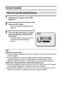 Page 5953English
FOCUS RANGE
How to use the manual focus
1 Set the focus range to manual - 
(page 52).
2 Press the SET button.
hThe focus distance adjustment bar 
appears.
3 Press the [l] or [m] button to adjust 
the focus distance, and press the 
SET button.
hThe focus distance is set, and you 
are returned to the Shooting 
Screen.
HINT
About the focus range
iThe focus distance indication shows the distance between the lens surface 
and the subject.
iIn some cases there may be a slight variance between the...