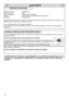 Page 14CE MONITEUR EST ÉTANCHE, CONFORMÉMENT AU STANDARD DÉTANCHÉITÉ IP 56. EN
AUCUN CAS L’ENVELOPPE EXTÉRIEURE DE L’APPAREIL NE DOIT ÊTRE ALTÉRÉE OU
PERCÉE.
14
CONFORMITÉ CONFORMITÉFF
Numéro de modèle : ce42LM4N-na
Nom commercial : Sanyo
Partie responsable : SANYO FISHER COMPANY
Adresse : 21605 Plummer Street, Chatsworth, Californie 91311
Téléphone : (818) 998-7322
Ce périphérique est conforme au chapitre 15 du règlement de la FCC (Federal Communications Commission). Son
utilisation est soumise aux deux...