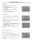 Page 21Memorizing the Channels (continued)18Setting Color/Sound SystemTV - CHANNELÿSELÿADJÿEXITCOLOR  SYSTEMSOUND  SYSTEMAUTO  SCANMANUAL  SEARCHCHANNEL  LABELAUTOB/GMENUOTHERPROGRAM  AREAPress  to 
. 3or4select a proper color system(normally please select AUTO) or 
sound system4Press  MENU to display the menu main page.1Press repeatedly to select  menu, and press to access. 3or4TV-CHANNEL62Press or to select  item. 56repeatedly COLOR SYSTEM or SOUND SYSTEM3Press OK button to exit the menu or press MENU...