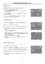 Page 21Memorizing the Channels (continued)18Setting Color/Sound SystemTV - CHANNELÿSELÿADJÿEXITCOLOR  SYSTEMSOUND  SYSTEMAUTO  SCANMANUAL  SEARCHCHANNEL  LABELAUTOB/GMENUOTHERPROGRAM  AREAPress  to 
. 3or4select a proper color system(normally please select AUTO) or 
sound system4Press  MENU to display the menu main page.1Press repeatedly to select  menu, and press to access. 3or4TV-CHANNEL62Press or to select  item. 56repeatedly COLOR SYSTEM or SOUND SYSTEM3Press OK button to exit the menu or press MENU...