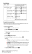 Page 134Icon Indication
Sorting the Downloaded Data
Files downloaded via the Web are stored in alphabetical order. You
may also store the data in memory size order.
To sort downloaded files:
1.Press  to access the main menu.
2.Select Downloadsand press  .
3.Select one of each folder that includes the downloaded data you
want to sort.
4.Press  .
5.Press Options(right softkey).
6.Highlight Sortingfrom the options and press  .
Options:
Sortingto sort the downloaded data in alphabetical (Name)
or memory size (Size)...