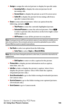 Page 156Assignto assign the selected picture to display for specific tasks:
Incoming Callsto display the selected picture for all
incoming calls.
Screen Saverto display the picture as an LCD screen saver.
Caller IDto display the picture for incoming calls from a
specific Contacts list entry.
Eraseto erase selected pictures. Select an option from the
following, and press  .
This Pictureto erase the currently highlighted picture.
Selected Picturesto erase the selected pictures. Press 
to select a picture...