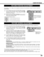 Page 2929
COMPUTER MODE
PICTURE POSITION ADJUSTMENT
The position of the image can be adjusted vertically and horizontally through PICTURE POSITION
ADJUSTMENT.
Press the MENU button and the ON-SCREEN MENU will appear.
Press the POINT LEFT/RIGHT buttons to select POSITION 
and press the SELECT button.  Another dialog box PICTURE
POSITION Menu will appear. 
Select the arrow to the direction (described as  ,  ,  or  )
that you want to adjust by pressing the POINT UP/DOWN buttons,
and then press the SELECT button....