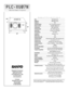 Page 2PLC-XU07N
Type
Brightness
Uniformity
LCD Panel System
Number of Pixels
Contrast Ratio
Projection Image 
Aspect Ratio
Throw Distance
Zoom/Focus
Digital Zoom
Keystone Ratio (U/D)
Projection System
Projection Lens
Projection Lamp
Scanning Frequency
Dot Clock
Over Scan (Video Mode)
Color System
Computer Compatibility
Sound Output
Speaker
Voltage
Power Consumption
Dimensions (WxHxD”)
Net Weight
Warranty
Included Accessories
Optional AccessoriesXGA Multimedia 
800 ANSI lumens
90%
0.9” TFT polysilicon type x 3...