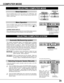 Page 25Press the MENU button and the ON-SCREEN MENU will appear.
Press the POINT LEFT/RIGHT buttons to select Computer  and
press the SELECT button.  
25
COMPUTER MODE
SELECTING COMPUTER MODE
Direct Operation
Press the MODE button on the Top Control or the COMPUTER / MCI
button on Remote Control Unit.  Select the Mode among COMPUTER,
VIDEO, or MCI mode.
Menu Operation
When selecting the Computer Mode, the Current Mode display appears.
It shows the information of the computer of the mode selected.  
CURRENT MODE...