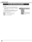 Page 3030
COMPUTER MODE
PICTURE POSITION ADJUSTMENT
The position of the image can be adjusted vertically and horizontally through PICTURE POSITION
ADJUSTMENT.
Press the MENU button and the ON-SCREEN MENU will
appear.  Press the POINT LEFT/RIGHT buttons to select
POSITION and press the SELECT button.  The POSITION
MENU will appear. 1
2Select the arrow to the direction (described as  ,  ,  or  )
that you want to adjust by pressing the POINT UP/DOWN/
LEFT/RIGHT buttons, and then press the SELECT button.
Select the...