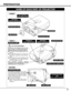 Page 77
PREPARATION
NAME OF EACH PART OF PROJECTOR
BOTTOM
BACK
HOT AIR EXHAUSTED !
Air blown from Exhaust Vents is hot.
When using or installing projector,
following precautions should be taken.
Do not put any flammable object near
this vent.
Keep side grill at least 3’(1m) away from
any object, especially heat-sensitive
object.
Do not touch this area, especially screw
and metallic part.  This area will become
hot while a projector is used.
This projector detects internal
temperature and automatically...