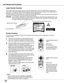 Page 14
1

Part Names and Functions
Spotlight
Pointer Function
Pointer
Laser Light Window
Signal Emission Indicator
Laser Pointer Function
LASER button
PRESENTATION POINTER 
button
MENU button
NO SHOW button
This remote control emits a laser beam from the laser light window. Press the LASER button to activate the 
laser pointer. The signal emission indicator lights red and the red laser beam is emitt\
ed. If the LASER button is 
pressed for more than one minute or if it is released, the laser light g\
oes...