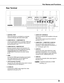 Page 9


Part Names and Functions
Rear Terminal 
⑥	S-VIDEO IN
	 Connect	the	S-VIDEO	output	signal	from	video	 equipment	to	this	jack	(p.15).
⑨	AUDIO IN
	 Connect	the	audio	output	signal	from	video	 equipment	connected	to	
⑥	or	⑩	to	this	jack.	
For	a	mono	audio	signal	(a	single	audio	jack),	
connect	it	to	the	L 	(MONO)	jack	(p.15).
⑧	COMPUTER 1 / COMPUTER  AUDIO IN
	 Connect	the	audio	output	(stereo)	from	a	 computer	or	video	equipment	connected	to	
②	
or	
③ 	to	this	jack.	(pp14,	16)
⑩	VIDEO IN...