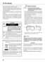 Page 4
4

Safety InstructionsTo the Owner
B e f o r e  o p e r a t i n g  t h i s  p r o j e c t o r,  r e a d  t h i s  m a n u a l thoroughly and operate the projector properly.This  projector  provides  many  convenient  features  and functions.  Operating the projector properly enables you to manage those features and maintains it in better condition for a considerable time.Improper  operation  may  result  in  not  only  shortening  the product-life,  but  also  malfunctions,  fire  hazard,  or  other...