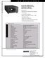 Page 2LCD PROJECTORS
PLC-SU10N—MOBILITE PRO™
Ultramobile SVGA Multimedia 
LCD Projector Offering 
Stellar Video  Performance
Other Features:
• Rear-Screen and Ceiling-Mounted Capabilities
• Recessed Lens
• 5.3’ to 64’ Throw Distance
• Highest Contrast Ratio in Its Class — 300:1
• 10:0 Up/Down Ratio
• Digital Zoom and Expansion
• Graphic User Interface (GUI) On-Screen Menus
• Track Pad Infrared Remote Control
Presentation Technologies
21605 Plummer St.
Chatsworth, CA 91311
Phone: (818) 998-7322, ext. 288
Fax:...