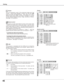 Page 4646
Setting
Select Spotlight or
Pointer with the Point
e ed
d
button and press
the SELECT button.
Then select size or
pattern with the Point 7
8button.
Pointer
You can emphasize a part of the projected image with this
function.  Choose either Spotlight or Pointer with the Point ed
button and press the SELECT button.  Then select one of three
different sizes (Large, Middle, and Small) of Spotlight or a pointer
of three different patterns (Arrow, Finger, and Dot) of Pointer.
(See page 12 for...