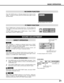 Page 2121
BASIC OPERATION
Press NO SHOW button on Remote Control Unit to black out the
image.  To restore to normal, press NO SHOW button again or press
any other button.
NO SHOW FUNCTION
Message disappears after 4 seconds.
No show
Press P-TIMER button on Remote Control Unit.  The timer display “00
: 00” appears on the screen and the timer starts to count time (00 : 00
~ 59 : 59).  
To stop P-TIMER display, press P-TIMER button.  Press P-TIMER
button again to cancel P-TIMER function.
P-TIMER FUNCTION
1
2
Press...