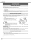 Page 4040
APPENDIX
CLEANING PROJECTION LENS
Apply a non-abrasive camera lens cleaner to a soft, dry cleaning cloth.  Avoid using an excessive amount of cleaner.
Abrasive cleaners, solvents or other harsh chemicals might scratch the lens.
When the projector is not in use, replace Lens Cover.
1
3
Lightly wipe Projection Lens with a cleaning cloth.2
Follow these steps to clean Projection Lens:
MAINTENANCE
WARNING TEMP. INDICATOR
WARNING TEMP. Indicator flashes red when an internal temperature of a projector...