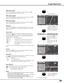 Page 2929
Press the Point 7 button to decrease the sharpness of the image; 
press the Point 
8 button to increase the sharpness of the image 
(from -7 to +7). Sharpness
Lamp control
Use the Point 7 8 buttons to adjust the gamma value to obtain a 
better balance of contrast (from -7 to +7).
Gamma
An interlaced video signal can be displayed in progressive. Use the 
Point 
7 8 buttons to select the desired options.
  Off  . . . . .  Disabled.
  Video  . . .  For moving pictures.
  Auto  . . . .  Auto adjustment...