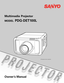 Page 1Multimedia  Projector 
MODEL PDG-DET100L
 
Owner’s Manual
✽ Projection lens is optional.
  