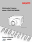 Page 1
Multimedia  Projector 
MODEL PDG-DHT8000L
 
Owner’s Manual
✽ Projection lens not included. 