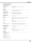 Page 85
85

Technical Specifications
Mechanical Information 
 Projector Type  Multi-media Projector 
  Dimensions (W x H x D)  15.75” x 9.55” x 20.61” (400.0 mm x 242.5 mm x 523.5 mm)
 
  Net Weight  43.2 lbs (19.6 kg)
 
  Feet Adjustment  ± 5˚           
              
DLP Chip 
 Projection System  0.95” Single DLP chip, High brightness color wheel x 2  
  Number of Pixels  2,073,600 pixels (1,920 x 1,080 dots)           
             
Signal Compatibility 
 Color System PAL, SECAM, NTSC, NTSC4.43, PAL-M, and...