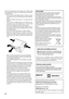 Page 44
FOR EU USERSThe symbol mark and recycling systems described below apply to EU countries and do not apply to countries in other areas of the world.Your SANYO product is designed and manufactured with high quality materials and components which can be recycled and/or reused.The symbol mark means that electrical and electronic equipment, batteries and accumulators, at their end-of-life, should be disposed of separately from your household waste.
Note: If a chemical symbol is printed beneath the symbol...