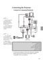 Page 1111
English
SERVICEPORTCOMPUTER IN 1
COMPONENT IN 1( VARIABLE )AUDIO OUTMONITOR OUTS-VIDEO INVIDEO INAUDIO IN
COMPUTER IN 2
COMPONENT IN 2
E62405SPR
Connecting the Projector
	Due to the differ-ence in applications for each country, some regions may have differ-ent accessories.
	When AUDIO OUTPUT is plugged-in, the projector’s build-in speaker is not available.-
Note
		To ensure the projector works well with your computer, 
please make sure the timing of the display mode is 
compatible with your...