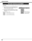 Page 4242
PICTURE POSITION ADJUSTMENT
The position of the image can be adjusted vertically and horizontally through PICTURE POSITION
ADJUSTMENT.
Press the MENU button and the ON-SCREEN MENU will
appear.  Press the POINT LEFT/RIGHT buttons to select
POSITION and press the SELECT (REAR CLICK) button.  The
PICTURE POSITION dialog box will appear. 1
2Select the arrow to the direction (described as  ,  ,  or  )
that you want to adjust by pressing the POINT UP/DOWN/
LEFT/RIGHT buttons, and then press the SELECT...