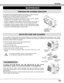 Page 5151
APPENDIX
RECOMMENDATION
TO ENJOY PICTURE IMAGE, USE THE PROJECTOR IN THE CLEAN
ENVIRONMENT. USAGE IN THE CLEAN ENVIRONMENT IS RECOMMENDED.
When used under the dusty or smoky conditions, dust may accumulate on the liquid
crystal panel and lens inside it, and may resultantly be projected on the screen together
with the picture.
When the above symptoms are noticed contact the place where your authorized dealer
or service station for the cleaning.
TEMPERATURE
WARNING
INDICATOR
AIR FILTER
COVER
AIR FILTER...