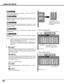 Page 2626
COMPUTER MODE
NOTE : Display area (H/V), Horizontal scale and Vertical scale
cannot be adjusted when “HDTV1035i” or “HDTV1080i” is
selected on SYSTEM Menu (P23, 24).
Fine sync and Total dots cannot be fully adjusted when
“HDTV1035i” or “HDTV1080i” is selected on SYSTEM Menu
(P23, 24).
Selects area displayed with this projector.  Select the resolution at
the Display area dialog box.
Display area
Adjustment of horizontal area displayed with this projector.  Press
POINT LEFT/RIGHT button(s) and adjust...