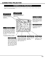 Page 11S–VIDEO
R–AUDIO–L VIDEO/Y Cb/Pb    Cr/PrVIDEO/Y Cb/Pb Cr/Pr
RESETCONTROL PORT AUDIO 1 AUDIO 2ANALOG DIGITAL(DVI-D)
INPUT 1
INPUT 2
INPUT 3
R/C JACK
G B R H/V V
(
MONO)
11
CONNECTING PROJECTOR
TERMINALS OF PROJECTOR
When controlling this projector
by computer, connect your
computer to this terminal.
(Refer to P12.)
Connect S-VIDEO
output from video
equipment to this
jack.  (Refer to P13.)  
Connect an audio output
(stereo) from computer to
these jacks.
(Refer to P12.)
Connect an audio output
from video...