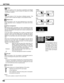 Page 4040
SETTING
Ceiling 
Rear  Ceiling
When this function is “On,” the picture is top/bottom and left/right
reversed.  This function is used to project the image from a ceiling
mounting the  projector.
Rear
When this function is “On,” the picture is left/right reversed.  This
function is used to project the image to a rear projection screen.
Lamp control
This function allows you to change brightness of the screen.
····brightness according with the input signal.
····normal brightness.
····lower brightness...