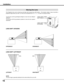 Page 1616
Installation
The Projection lens can be moved up and down with manual lens shift function.  This function makes it easy to provide a
projected image where you want. U/D ratio can be adjusted from 10 : 0 ~ 0 : 10 (refer to the figures below). 
Moving the Lens
UPPERMOST
LENS SHIFT RING
(LEFT/RIGHT)Turn the lens shift ring (left/right) left/right to move the lens leftward /
rightward.  
Turn the lens shift ring (up/down) up/down to move the lens upward /
downward.
LENS SHIFT RING
(UP/DOWN)
DOWNMOST...