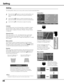 Page 3636
Keystone
The language used in the On-Screen Menu is available in English,
German, French, Italian, Spanish, Portuguese, Dutch, Swedish,
Finnish, Polish, Hungarian, Romanian, Russian, Chinese, Korean,
or Japanese.Setting Menu
When the image is distorted vertically, select Keystone and press
the Point 
8or OK buttons. The On-Screen Menu disappears and
the Keystone dialog box appears. Use the Point 
edbuttons to
correct keystone distortion.
Setting
Menu position
Menu position
This function is used to...