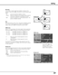 Page 3737
HDMI setup
Select L1 or L2 according to the output signal of video equipment.
Press the Point 
8or OK buttons to switch between each option.
1:L1 2:L1 . . . . . Set HDMI1 terminal to L1, HDMI2 to L1
1:L2 2:L1 . . . . . Set HDMI1 terminal to L2, HDMI2 to L1
1:L1 2:L2 . . . . . Set HDMI1 terminal to L1, HDMI2 to L2
1:L2 2:L2 . . . . . Set HDMI1 terminal to L2, HDMI2 to L2
L1  . . . . . When the output of video equipment is set to “STANDARD.”
L2  . . . . . When the output of video equipment is set to...