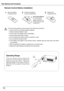 Page 1230°
30°
Part Names and Functions
1
To ensure safe operation, please observe the following precautions:
 
●  Use two (2) AA or LR6 type alkaline batteries.
  ●  Always replace batteries in sets.
  ●  Do not use a new battery with a used battery.
  ●  Avoid contact with water or liquid.
  ●  Do not expose the remote control to moisture or heat.
  ●  Do not drop the remote control.
  ●  If  the  battery  has  leaked  on  the  remote  control,  carefully  wipe  the  case  clean  and  install 
new...