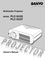 Page 1Multimedia Projector 
MODELPLC-XU32
PLC-XU37
Owner’s Manual 