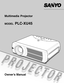 Page 1Multimedia Projector 
MODELPLC-XU45
Owner’s Manual 