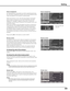 Page 41
41

Two different remote control codes are assigned to this projector: 
the factory-set code (Code 1) and the secondary code (Code 2). 
This switching function prevents interference from other remote 
controls when several projectors or video equipment next to each 
other are used at the same time. 
When operating the projector in Code 2, the code for both the 
projector and the remote control must be switched to Code 2.  
To change the code of the projector:
Press the Point 8 or OK buttons to switch...