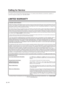 Page 54 54 For location of the nearest Sharp Authorized Service, or to obtain product literature, accessories, supplies, or 
customer assistance, please call 1-800-BE-SHARP.
Calling for Service
LIMITED WARRANTY
CONSUMER LIMITED WARRANTY
SHARP ELECTRONICS CORPORATION warrants to the first consumer purchaser that this Sharp brand Liquid Crystal Display product (the 
“Product”), when shipped in its original container, will be free from defective workmanship and materials, and agrees that it will, at its option,...