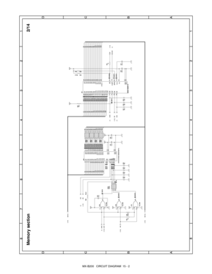 Page 102MX-B200   CIRCUIT DIAGRAM  15 - 2
A B C D
876
3211 2 3 4 5 6 7 8
D
C
B
AA B C D
876
3211 2 3 4 5 6 7 8
D
C
B
AA B C D
876
3211 2 3 4 5 6 7 8
D
C
B
AA B C D
876
3211 2 3 4 5 6 7 8
D
C
B
A
2/14 Memor 