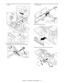 Page 52MX-B200    DISASSEMBLY AND ASSEMBLY  8 - 9 8) Remove the pulleys on the both sides and remove the paper
exit roller.
9) Disengage the pawl, and remove the roller knob.
10) Disengage the pawl, and shift the pulley and the bearing.11) Remove the paper exit roller, and remove the belt, the pulley,
and the bearing.
12) Remove the harness guide.
13) Remove two screws and remove the toner motor.
4)
2)
1)
3)
1\)
2\)3\)
4\)
1\)
2\)
1\)2\) 