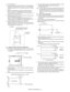 Page 64MX-B200  ADJUSTMENTS  9 - 3 2) Execute SIM 50-01
3) Set the print start position (AE lamp ON) (A), the lead edge void
amount (TEXT lamp ON) (B), and the scan start position
(PHOTO lamp ON) (C) to 0, and make a copy of a scale at
100%.
4) Measure the image loss amount (R mm) of the scale image.
Set C = 10 X R (mm). (Example: Set the value of C to 30.)
When the value of C is increased by 10, the image loss is
decreased by 1mm. (Default: 50)
5) Measure the distance (H mm) between the paper lead edge
and the...