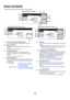 Page 23411
BASE SCREENS
Settings are selected in the base screen of each mode.
(1) Various messages are displayed here.
The icon of the selected mode appears on the left.
(2) [Mode Switch] key
Use this key to change the mode of the image send 
function.
☞BASE SCREEN (page 10)
(3) [Image Settings] key
Touch this key to select scan settings (exposure, 
resolution, original size, color mode, format, special 
modes).
☞[Image Settings] key (page 13)
(4) [Send Settings] key
Touch this key to change the subject, file...