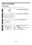 Page 2624
Paper Tray Settings
Tray Settings
This is used to specify the paper type, paper size, and functions used for each paper tray.
1
Press the [SYSTEM SETTINGS] key.
2
Touch the [Paper Tray Settings] key.
3
Touch the [Tray Settings] key.
4
Select the tray that you wish to 
configure.
(1) If needed, use the   keys to switch 
through the trays.
(2) Touch the [Type/Size] key.
SYSTEM
SETTINGS
System SettingsAdmin Password
Default SettingsTotal Count
Address Control
Exit
List Print
(User)
Fax Data...