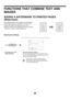 Page 38328
FUNCTIONS THAT COMBINE TEXT AND 
IMAGES
ADDING A WATERMARK TO PRINTED PAGES 
(Watermark)
Faint shadow-like text can be added to the background 
of the printed image as a watermark. The size, color, 
density, and angle of the watermark text can be 
adjusted. The text can be selected from a pre-stored list, 
or entered to create an original watermark.
Selecting the settings:
CONFIDENTIAL
The settings are on the 
[Watermarks] tab.Select the watermark setting.
Select a stored water mark from the pull-down...