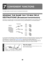 Page 47862
This chapter explains convenient functions for sending and receiving faxes.
SENDING THE SAME FAX TO MULTIPLE 
DESTINATIONS (Broadcast transmission)
This function is convenient when you need to send the same fax to multiple destinations, such as sending a report to 
branch offices in different regions. You can transmit to as many as 500 destinations in one broadcast operation.
It is convenient to store destinations to which you frequently send faxes by broadcast transmission in group keys. Group...