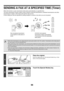 Page 48266
SENDING A FAX AT A SPECIFIED TIME (Timer)
When this function is used, transmission takes place automatically at a specified time.
The timer transmission function makes it easy to perform reserved transmissions, broadcast transmissions and other 
transmissions at night or other times when phone rates are low.
A timer setting can also be specified for polling reception to receive a fax when you are not present.
 When timer transmission is set, always keep the main power switch in the On position....