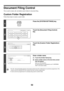 Page 5452
Document Filing Control
This is used to create, edit, and delete custom folders for document filing.
Custom Folder Registration
Follow these steps to create a custom folder.
1
Press the [SYSTEM SETTINGS] key.
2
Touch the [Document Filing Control] 
key.
3
Touch the [Custom Folder Registration] 
key.
4
Enter a folder name.
(1) Touch the [Folder Name] key.
(2) Enter a folder name on the text entry screen 
that will appear.
Enter up to 28 characters.
For the procedure for entering text, see 6. ENTERING...