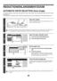 Page 63226
REDUCTION/ENLARGEMENT/ZOOM
AUTOMATIC RATIO SELECTION (Auto Image)
This section explains the automatic ratio selection function (Auto Image), which automatically selects the ratio to match 
the paper size.
The reduction or enlargement ratio is selected automatically based on the original size and the selected paper size.
1
Place the original.
Place the original face up in the document feeder tray, or face 
down on the document glass.
Automatic ratio selection cannot be used if the original size or...