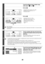 Page 63428
3
Touch the [Menu] key to select copy 
ratio menu   or  .
●Menu 
 Enlargement keys (2 ratios): 121%, 129%
 Reduction keys (2 ratios): 64%, 77%
 Full size key: 100%
●Menu 
 Enlargement keys (2 to 4 ratios)
200%, 400%, any ratio (max. of two)
 Reduction keys (2 to 4 ratios)
25%, 50%, any ratio (max. of two)
 Full size key
100%
Keys marked (A)
The keys marked (A) can be set to show any ratio using Add or Change Extra Preset Ratios in the system settings 
(administrator).
4
Touch a preset ratio key...